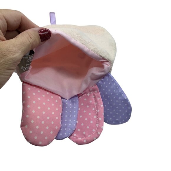 Demdaco Baby Activity Bath Mitt Jellyfish Octopus 10" Cute Face NWOT - Picture 4 of 7